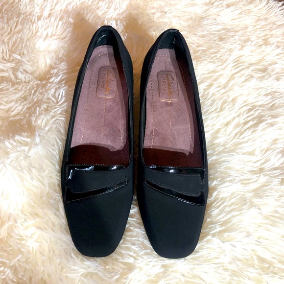 Clarks Shoes - Clark’s Everyday Black Dress Shoe, Active Air, Size: 7N